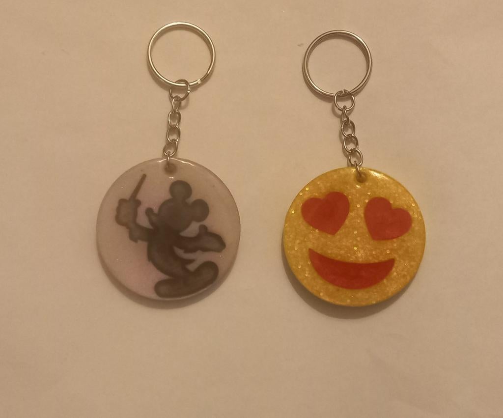 Gepersonaliseerde  sleutelhangers van epoxy, Ophalen of Verzenden, Nieuw