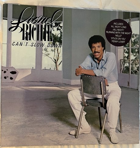 Lionel Richie – Can't Slow Down, LP, Zo goed als nieuw, 12 inch, Verzenden
