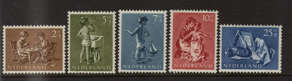 Sch no 649-53 postfris, Ophalen of Verzenden, Postfris