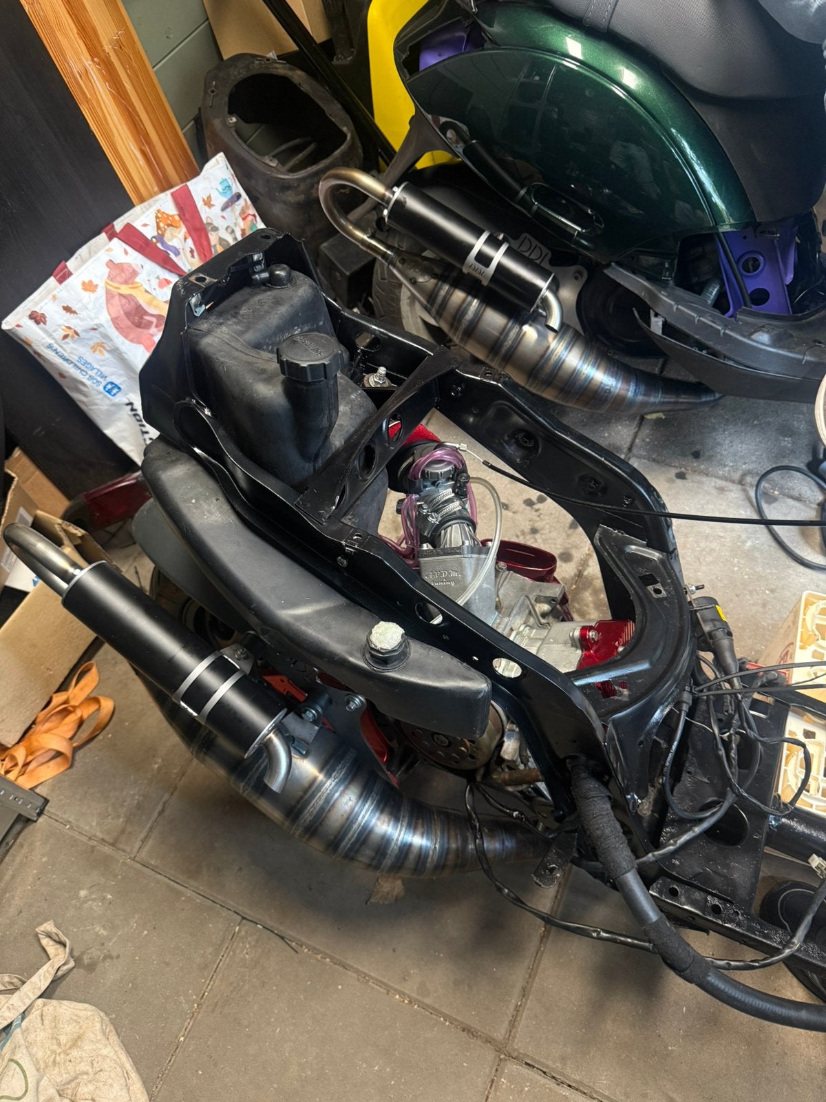 Hexagon 187cc blok, Ophalen, Zo goed als nieuw, Tweetakt, Overige modellen