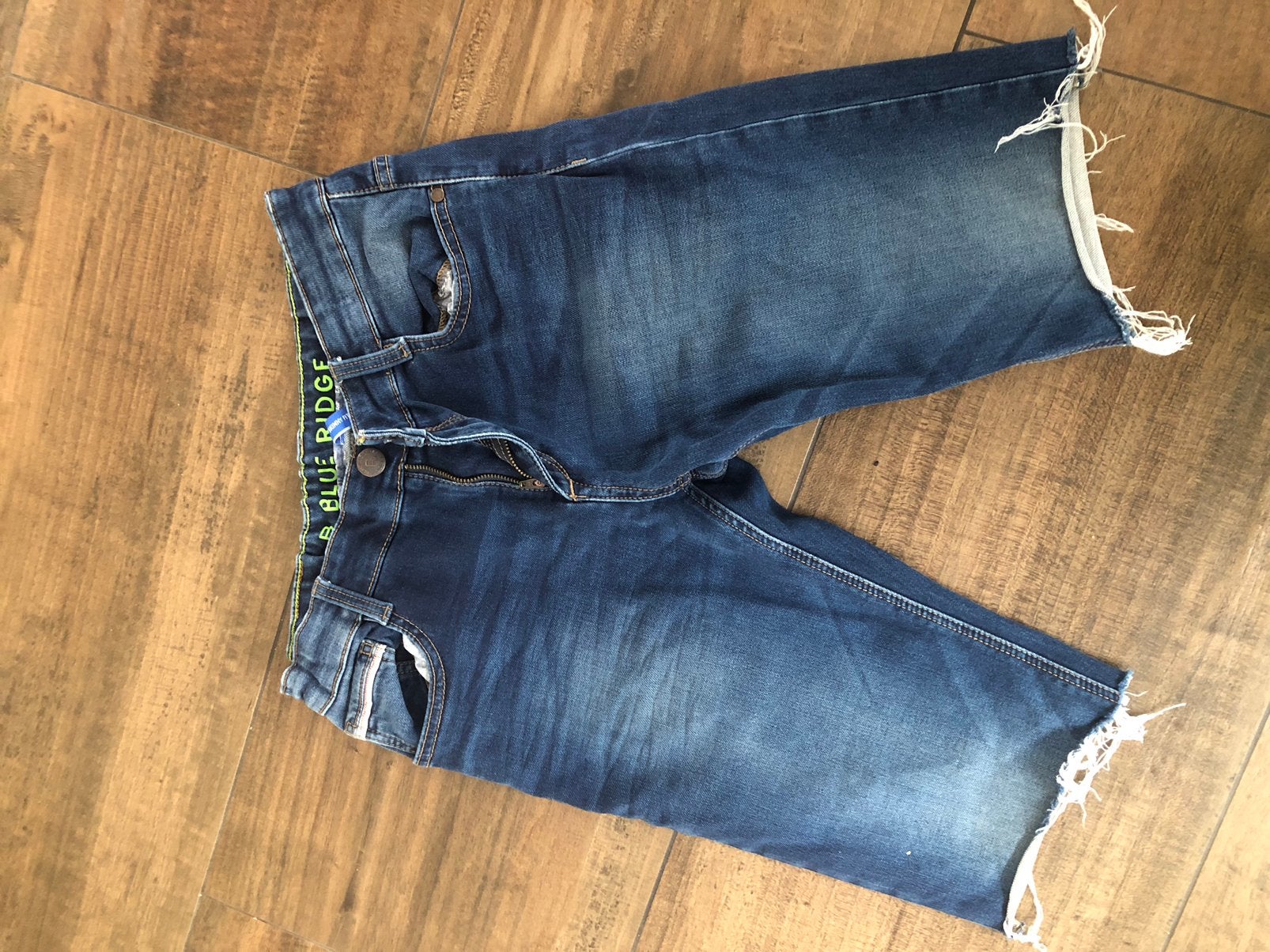 Blue Ridge Jeans Shorts - Maat 170 2x, Ophalen of Verzenden, Gebruikt, Jongen of Meisje, Broek