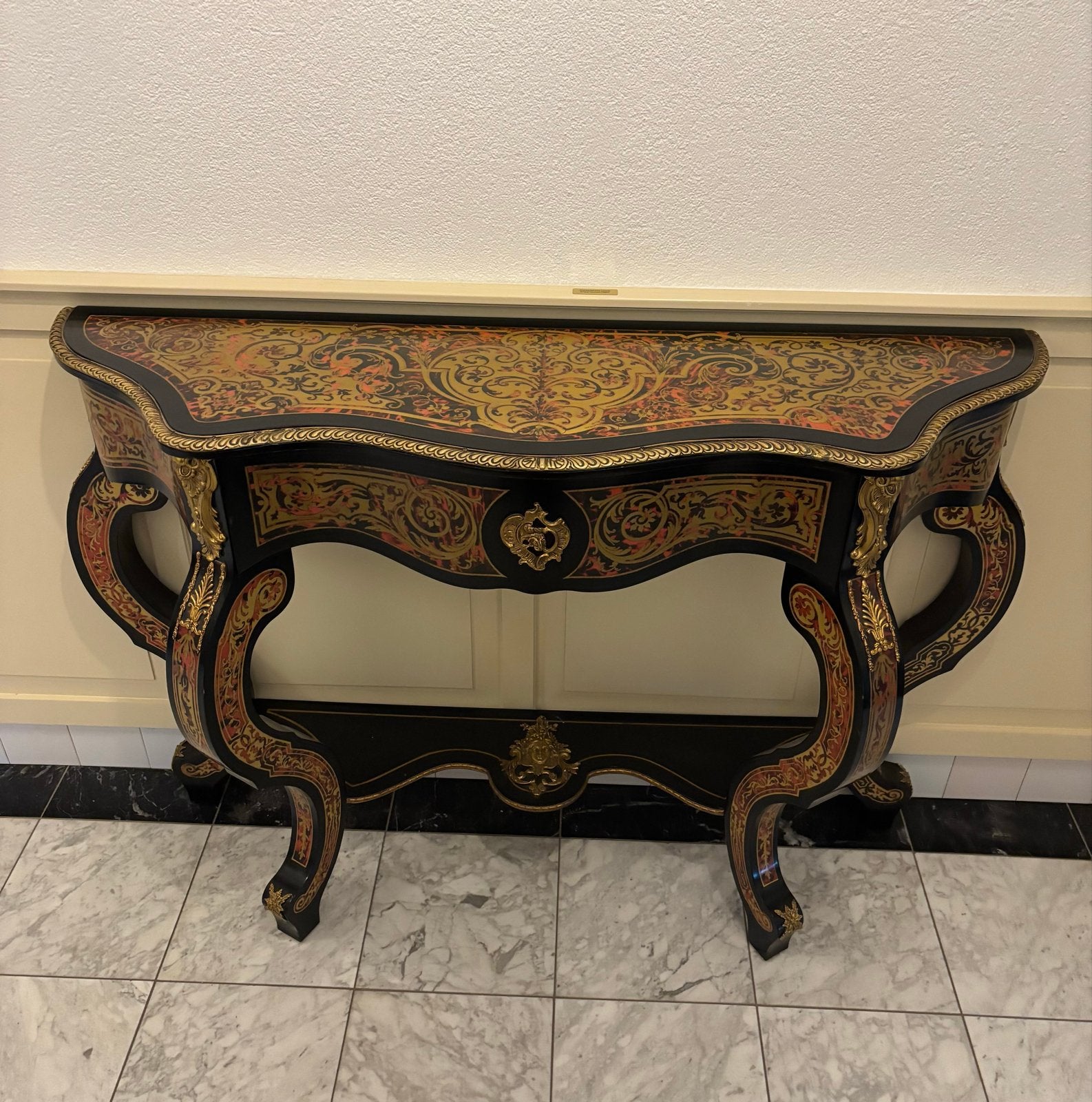 Console tafel met barokke decoratie, Antiek en Kunst, Ophalen