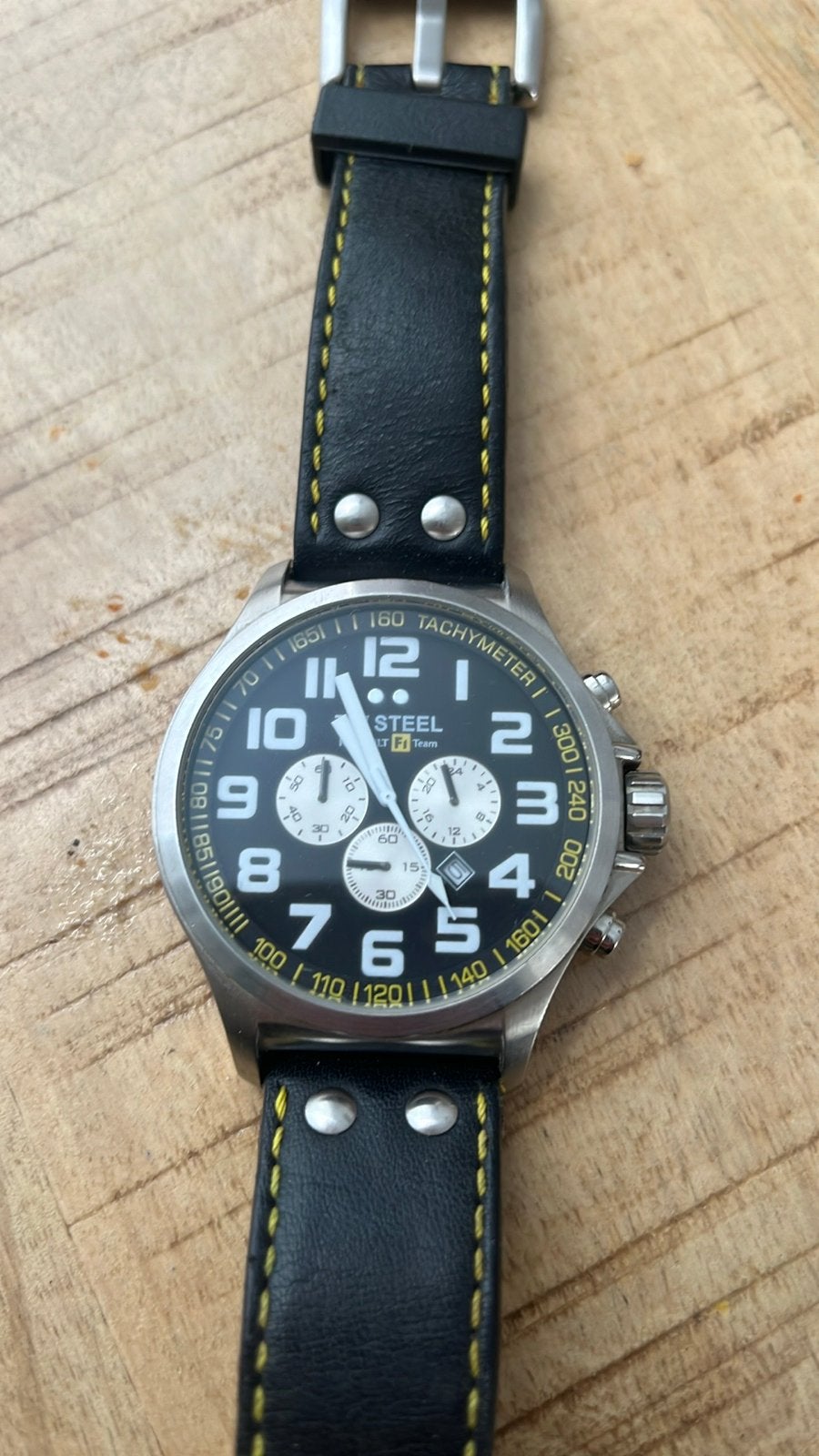 TW Steel Renault F1 Team Chronograaf Horloge, Sieraden, Tassen en Uiterlijk, Horloges | Heren, Overige merken, Staal, Polshorloge
