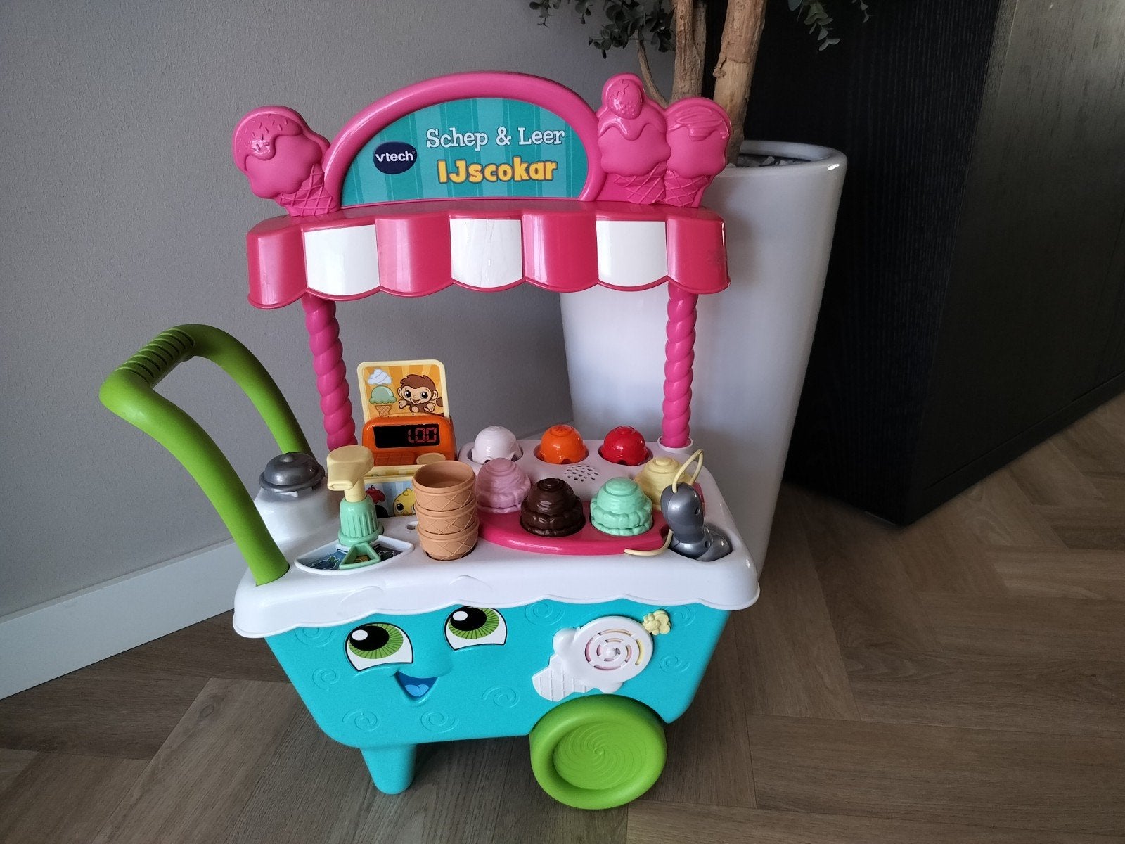 VTech Schep & Leer IJscokar - Compleet, Ophalen, Gebruikt, Jongen of Meisje