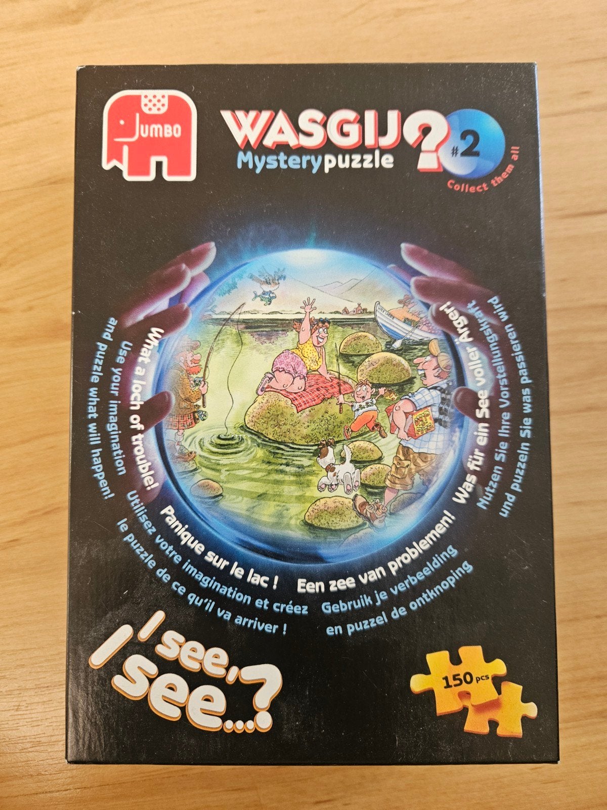 Wasgij? #2 Mystery Puzzel - Een zee van problemen!, Ophalen of Verzenden, Minder dan 500 stukjes, Gebruikt, Legpuzzel