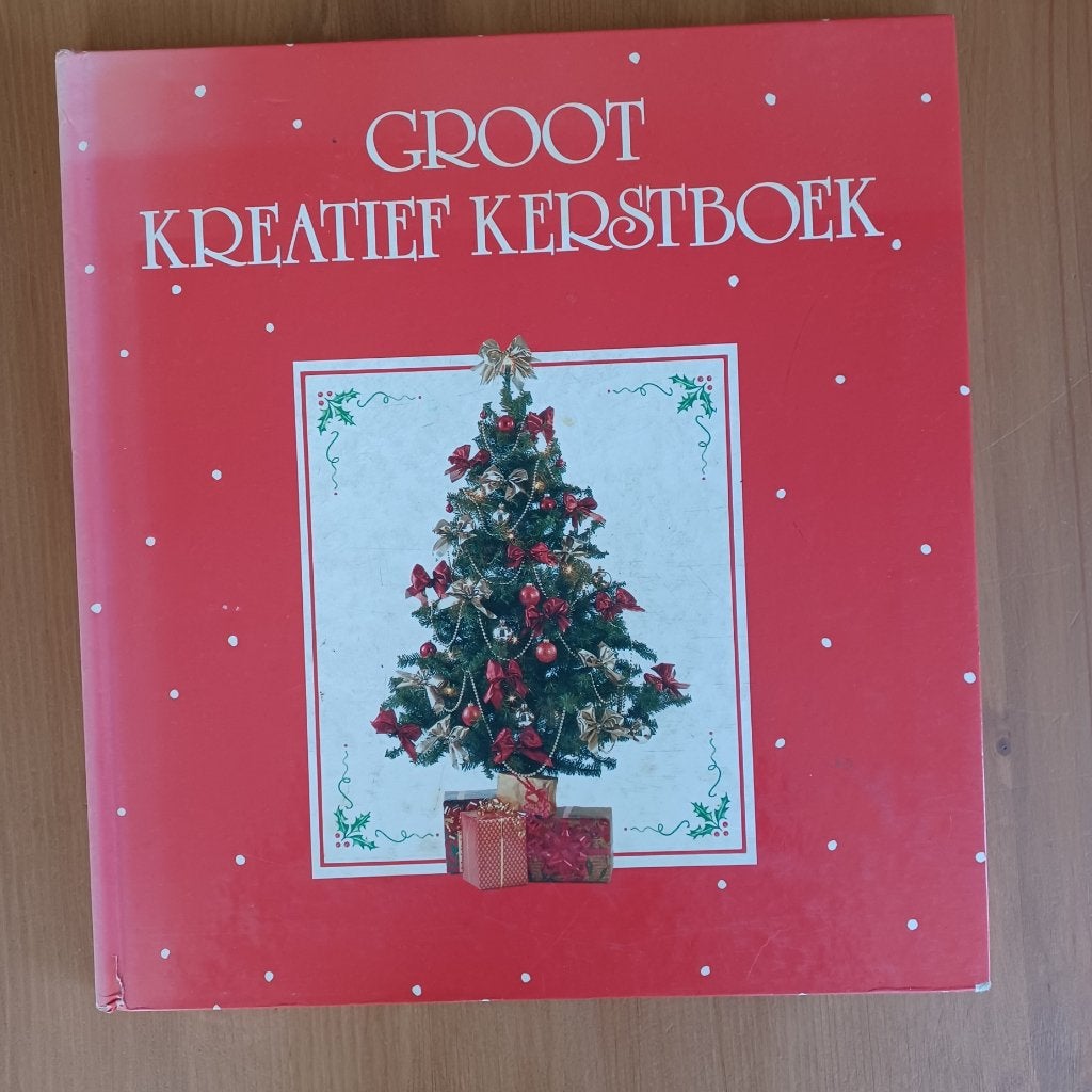 Groot kreatief kerstboek, Diversen, Ophalen of Verzenden, Gebruikt