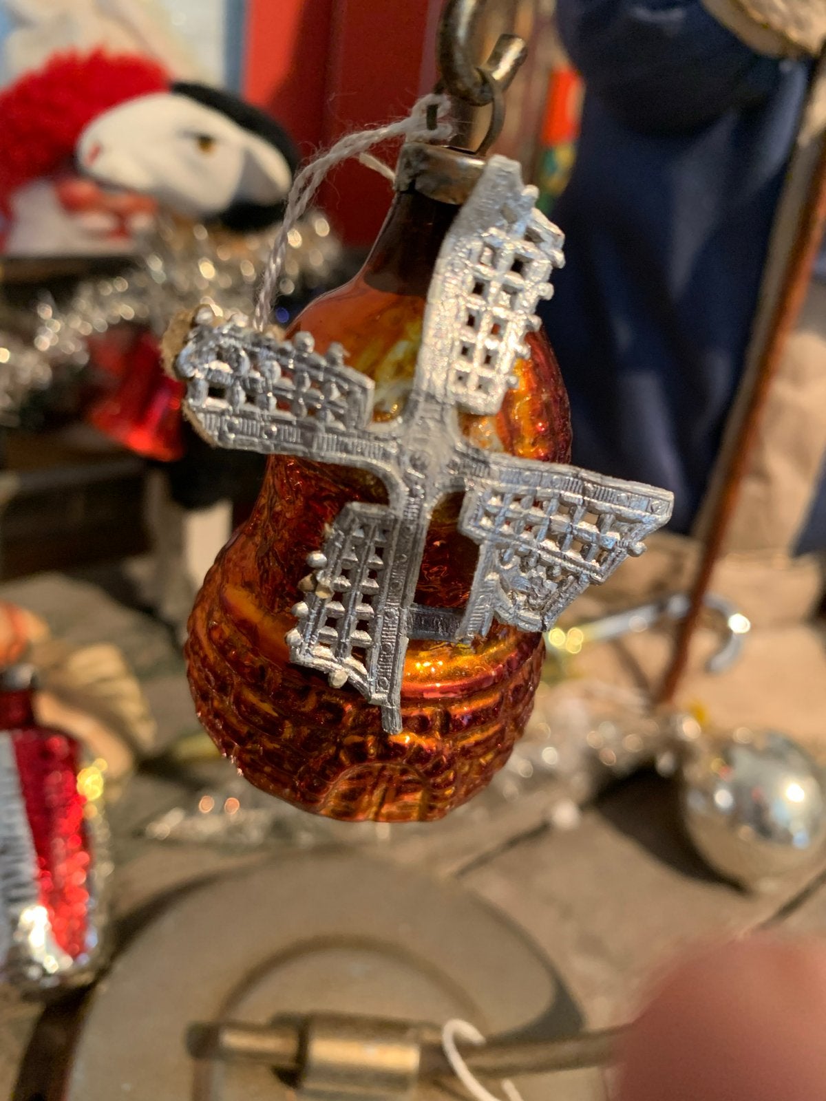 Kerst kerstornament molen, Diversen, Gebruikt, T, Ophalen of Verzenden, N