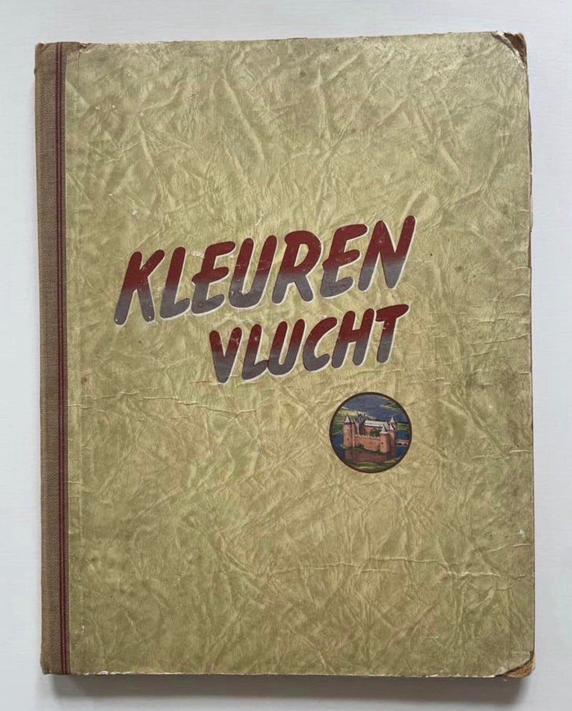 Kleurenvlucht Douwe Egberts Plaatjesalbum 1948 A. Viruly, Ophalen of Verzenden, Gelezen, Plaatjesalbum