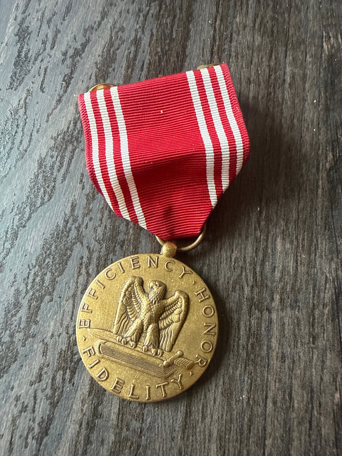 Amerikaanse Good Conduct Medaille WOII, Ophalen of Verzenden, Brons, Buitenland