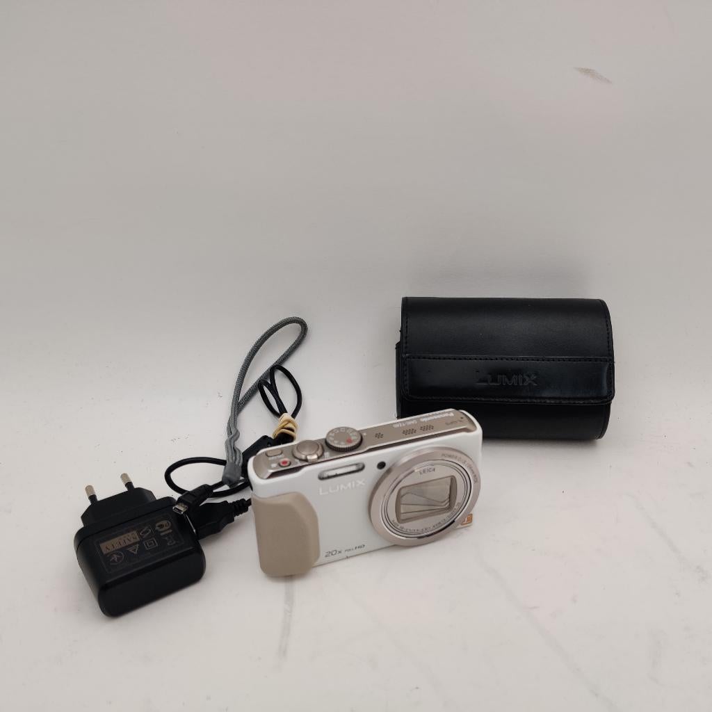 Panasonic Lumix DMC-TZ40 Wit met hoes nu voor €189.99, Overige merken, Panasonic, Ophalen of Verzenden, Zo goed als nieuw