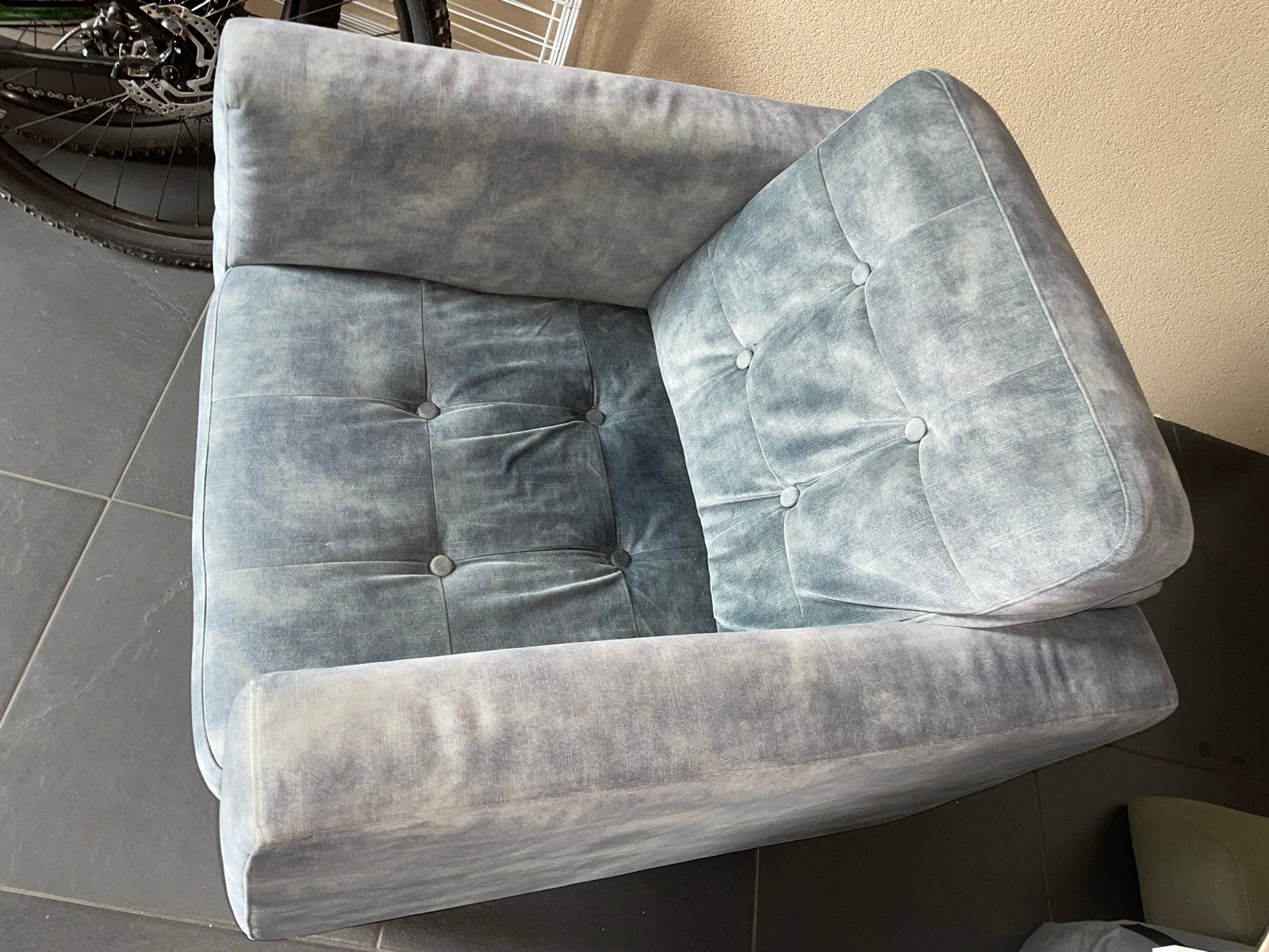 UMIX by SLX Studio fauteuil - Zo goed als nieuw, Ophalen, Zo goed als nieuw, Stof, 75 tot 100 cm