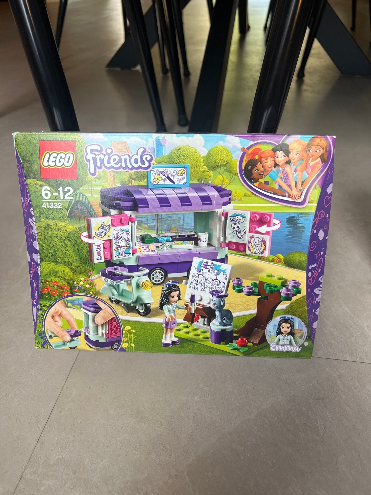 LEGO Friends 41332 Emma's Kunstkraam - Gebruikt & Compleet, Ophalen, Gebruikt, Lego, Friends