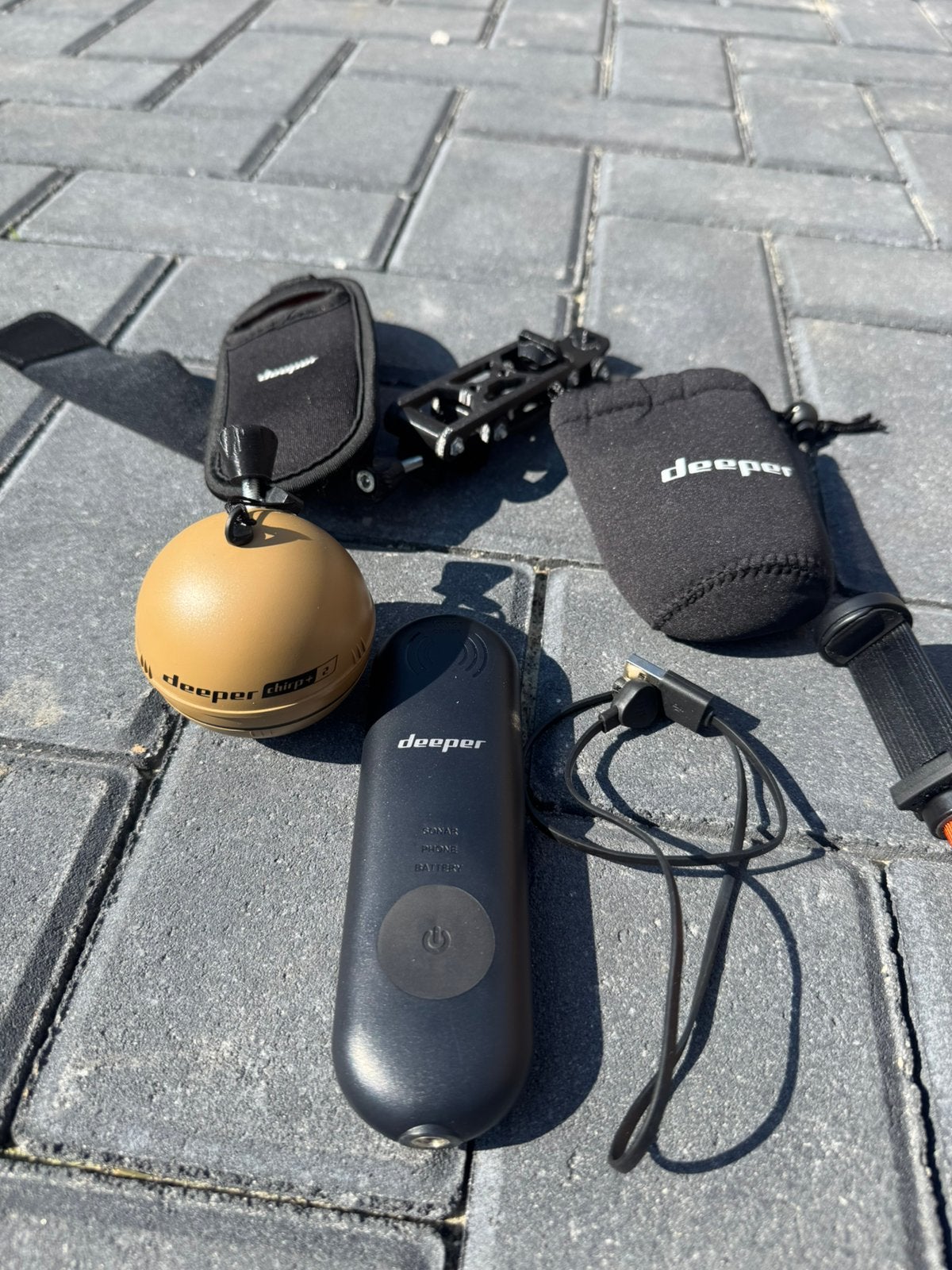 Deeper chrip 2 met range extender, Watersport en Boten, Hengelsport | Karpervissen, Ophalen of Verzenden, Zo goed als nieuw, Overige typen