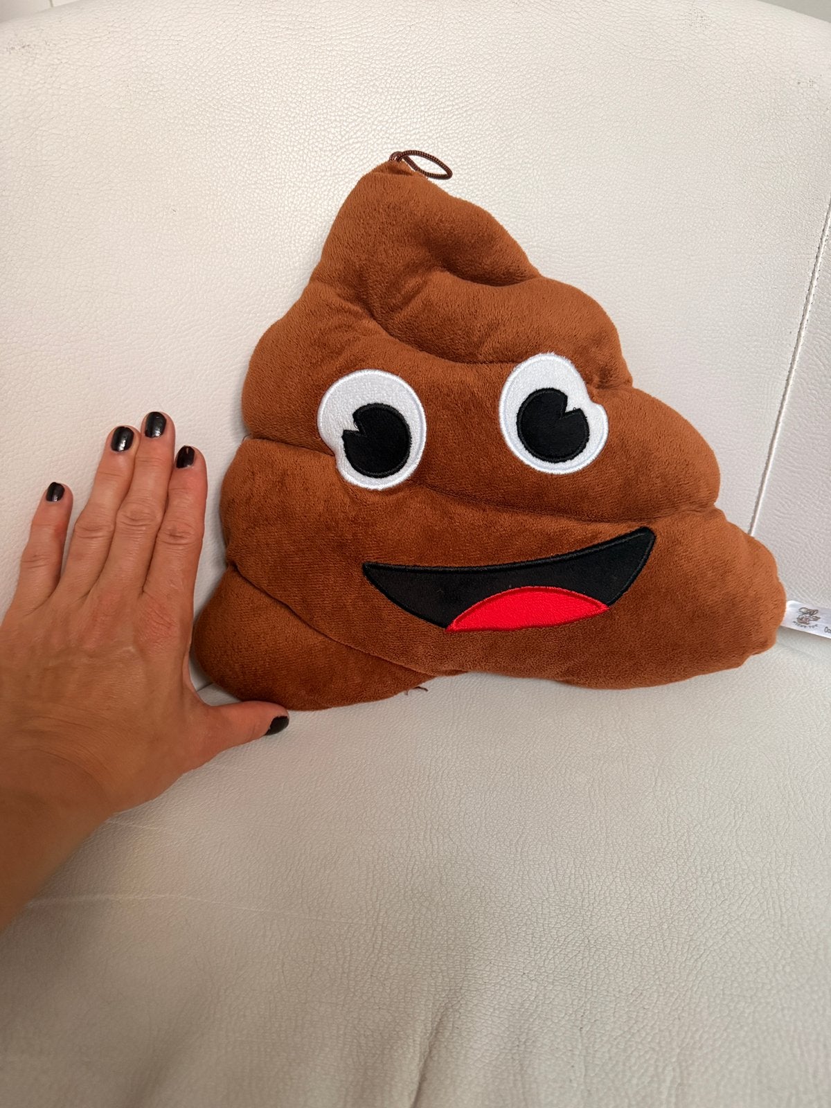 Knuffel Emoji Poep / Plushy emoji shit, Ophalen of Verzenden, Zo goed als nieuw, Overige typen