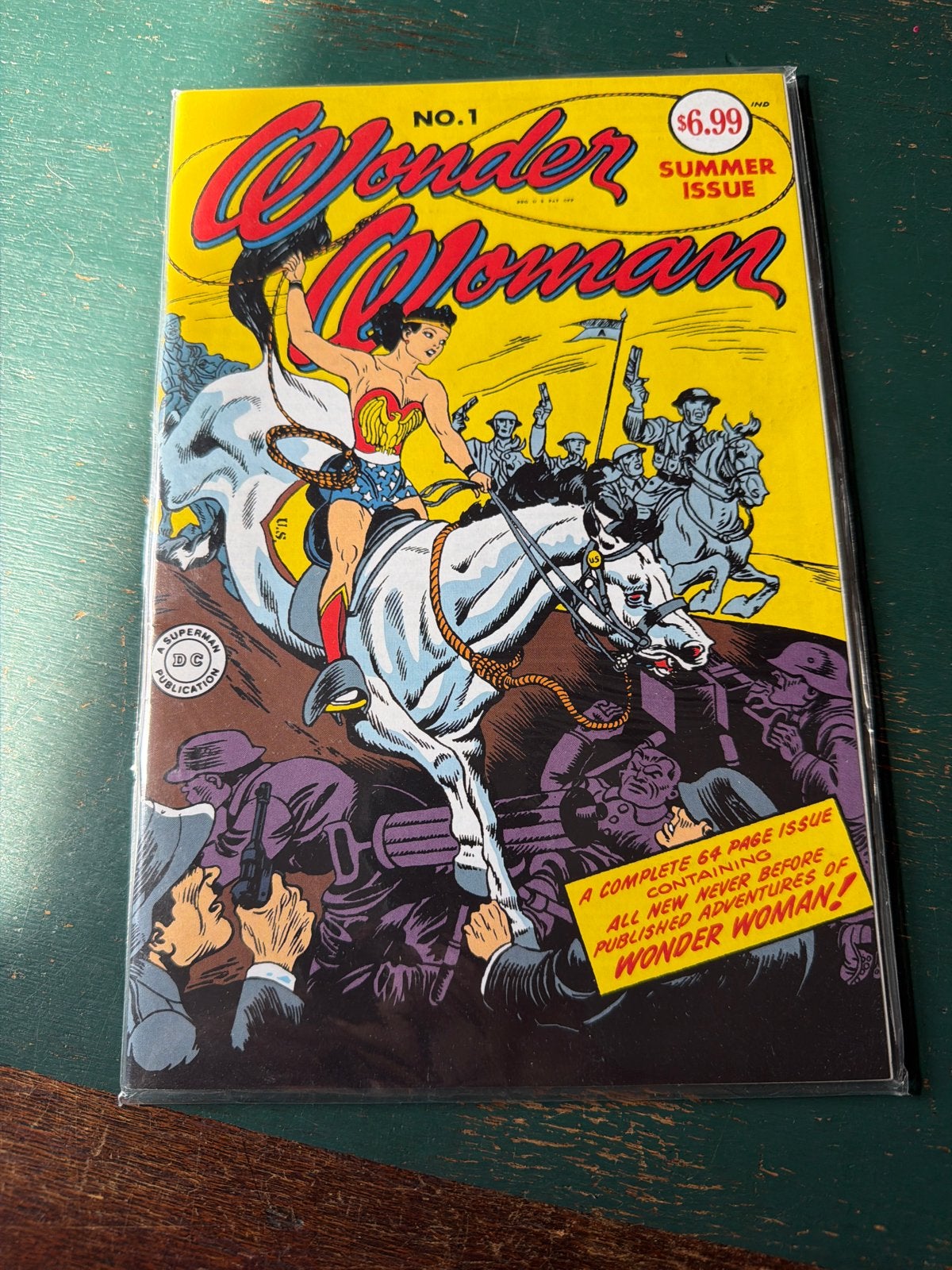 Wonder Woman No. 1 Summer Issue - Herdruk, Eén stripboek, Ophalen of Verzenden, Zo goed als nieuw