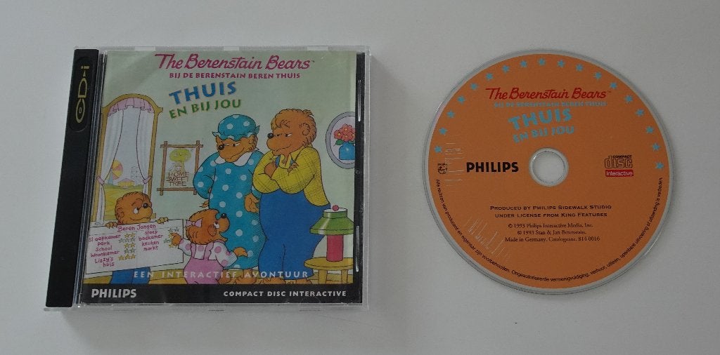 The Berenstain Bears voor Philips CD-i -- DEFECT, 1 speler, Ophalen, Zo goed als nieuw, Vanaf 3 jaar