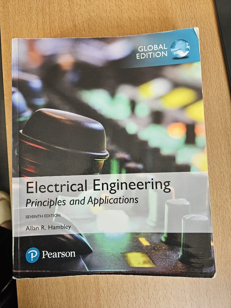 Electrical Engineering Principles & Applications, 7e editie, Ophalen, Zo goed als nieuw, Elektrotechniek, Allan R. Hambley