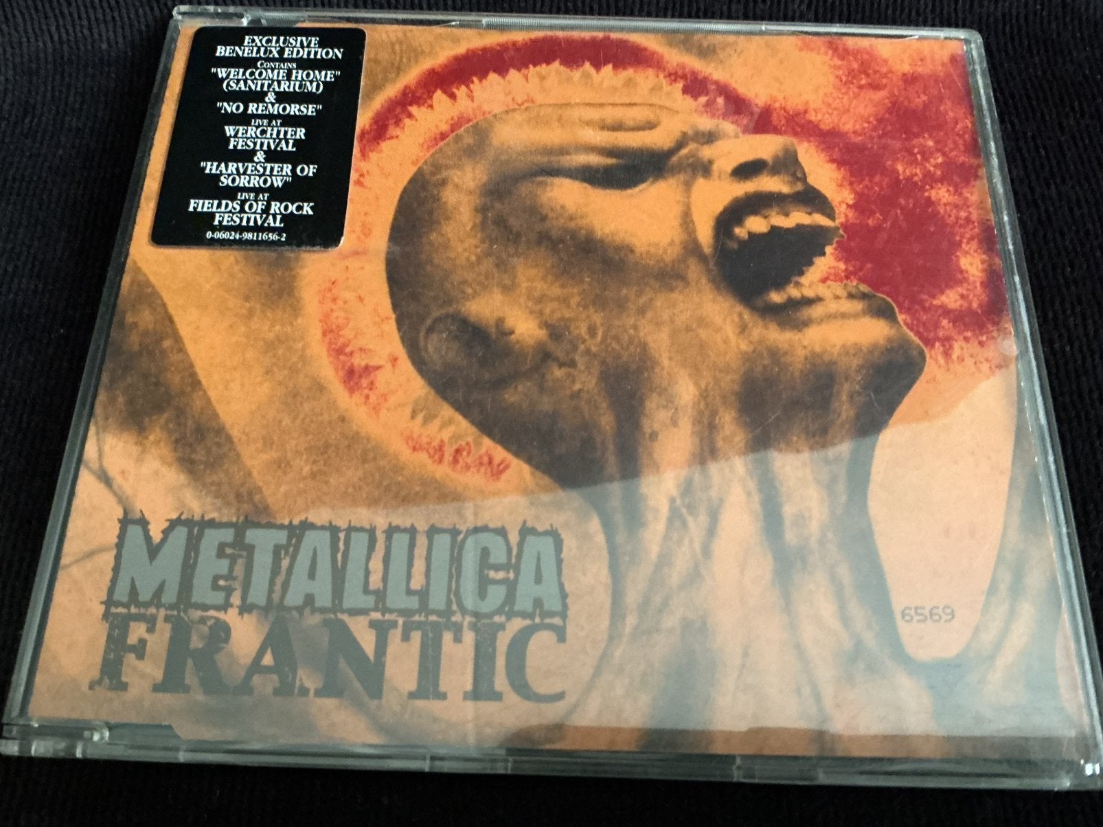 Metallica, Frantic Limited Numbered Edition maxi cd-single, Ophalen of Verzenden, Zo goed als nieuw, Rock en Metal