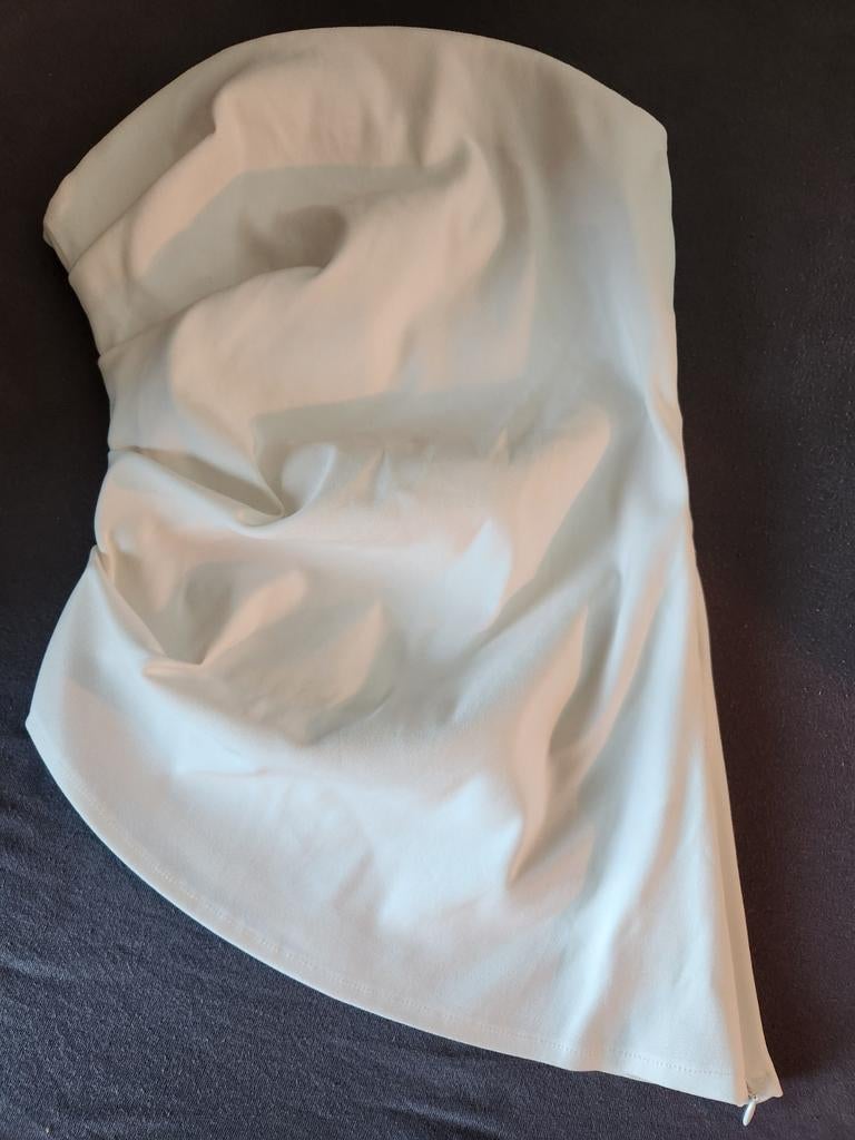 Witte Zara top maat S, Ophalen of Verzenden, Zo goed als nieuw, Maat 36 (S), Boven de knie