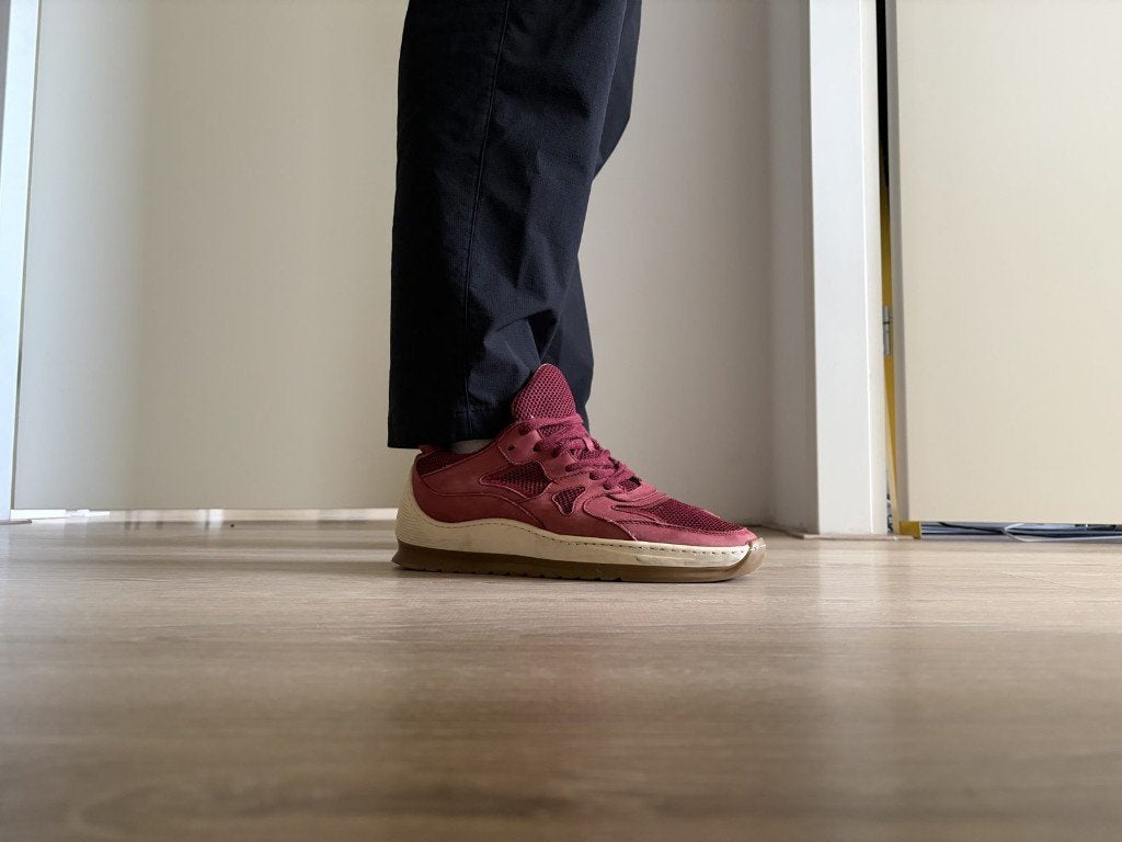 Filling Pieces sneakers rood – maat 43 – goede staat, Filling Pieces, Overige kleuren, Ophalen of Verzenden, Sneakers of Gympen