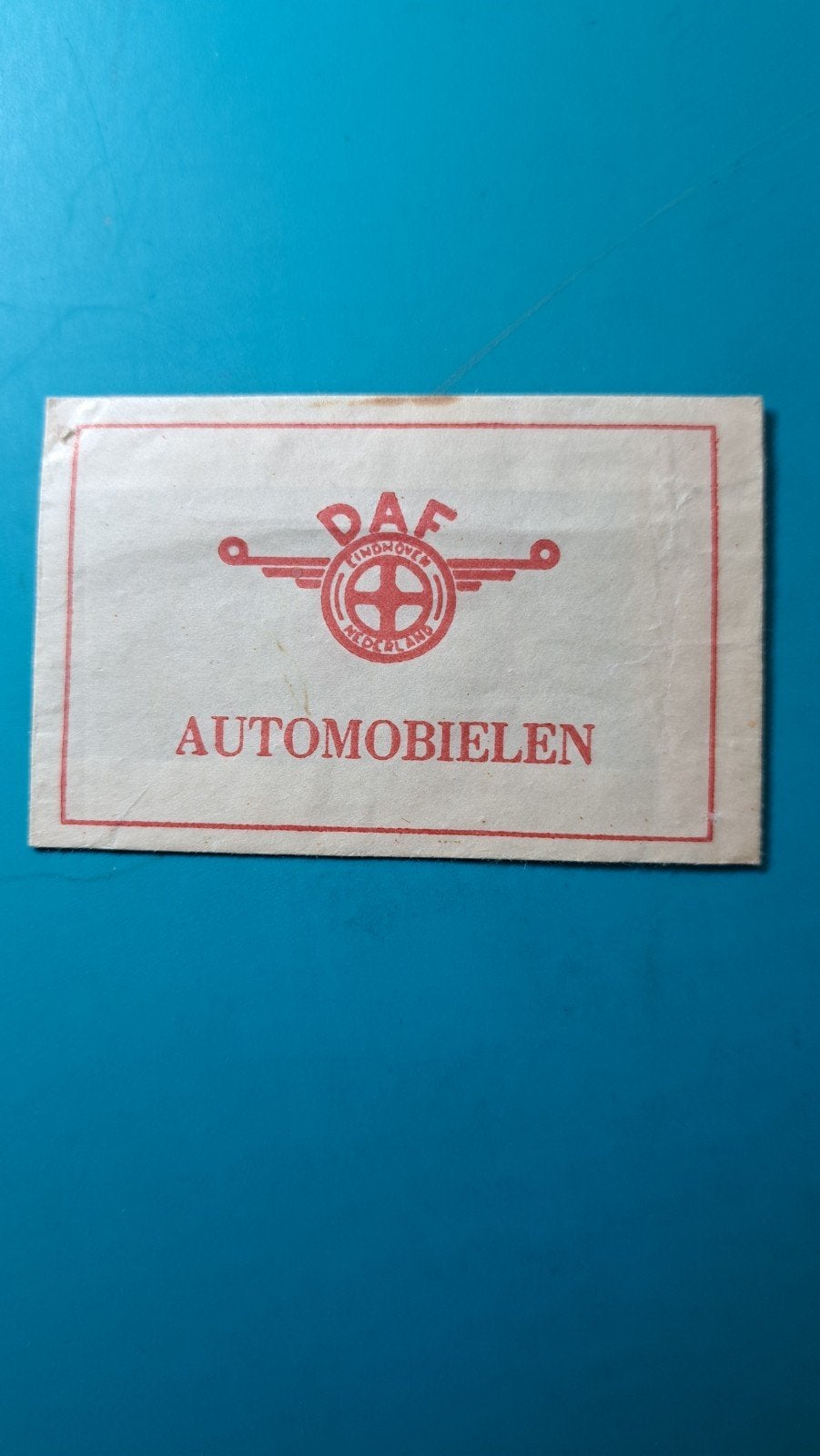 Suikerzakje Daf, Verzenden, Nederland