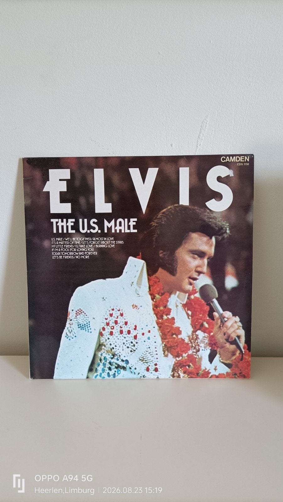 Elvis Presley - The U.S. Male LP (als nieuw), LP, Pop, Ophalen of Verzenden, Zo goed als nieuw