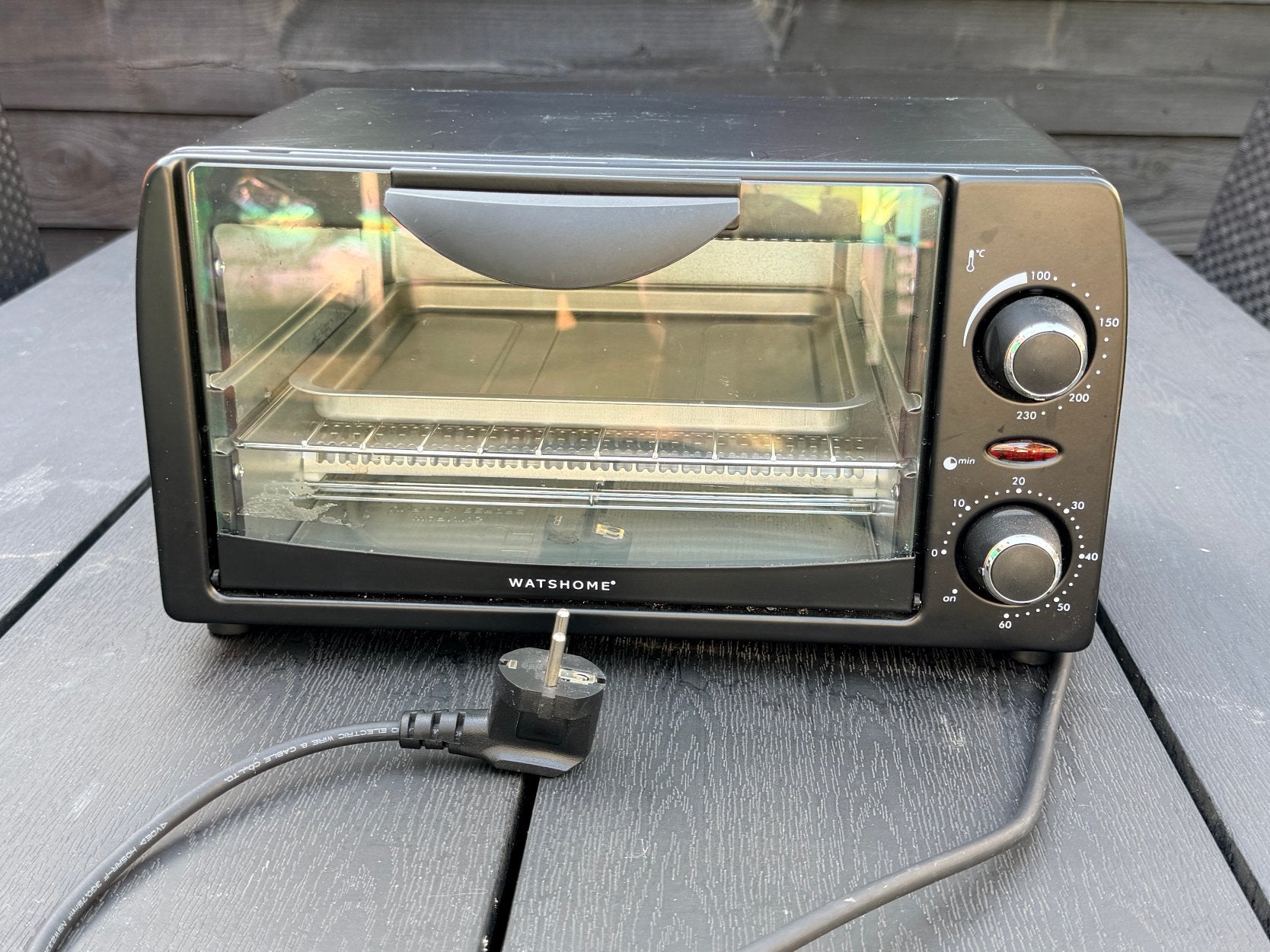 Watshome mini oven 800 watt, Witgoed en Apparatuur, Ovens, Ophalen, Minder dan 45 cm, Overige merken, Minder dan 45 cm