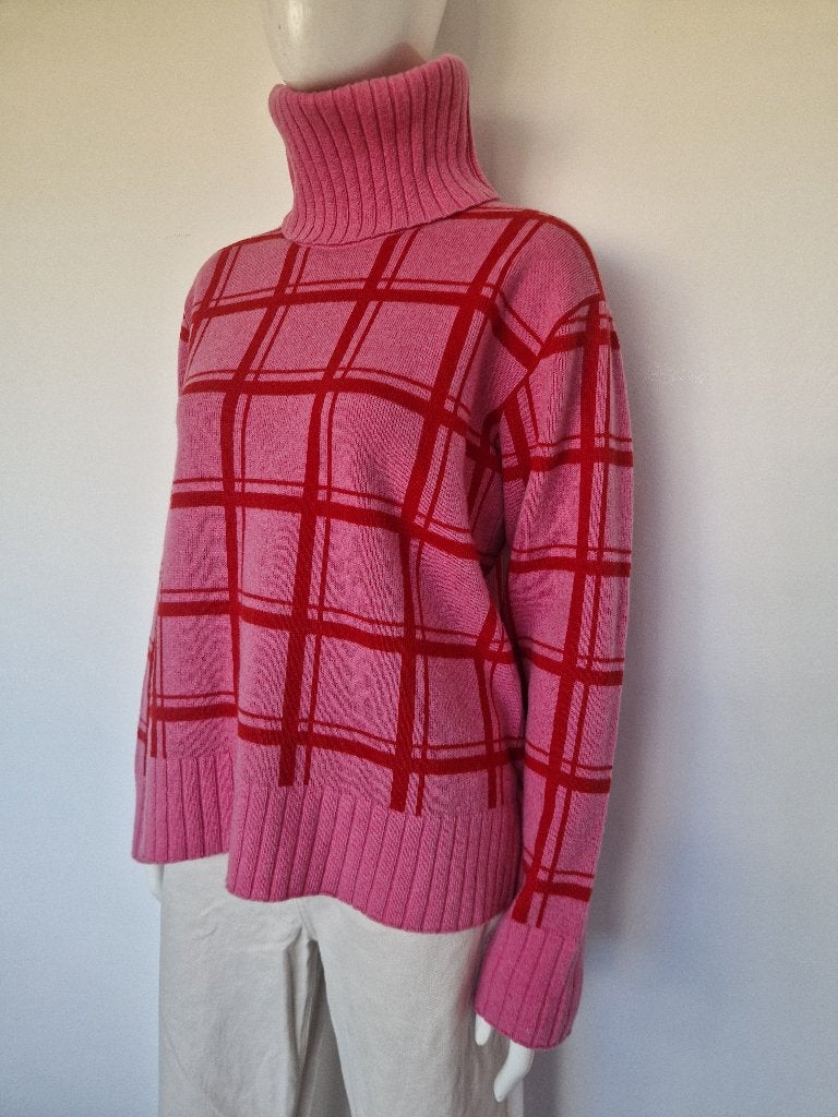 Woolish coltrui | Maat S | Roze | Merino wol |, Kleding | Dames, Nijmegen, Verhip-vintage.nl, Nieuw, Ophalen of Verzenden