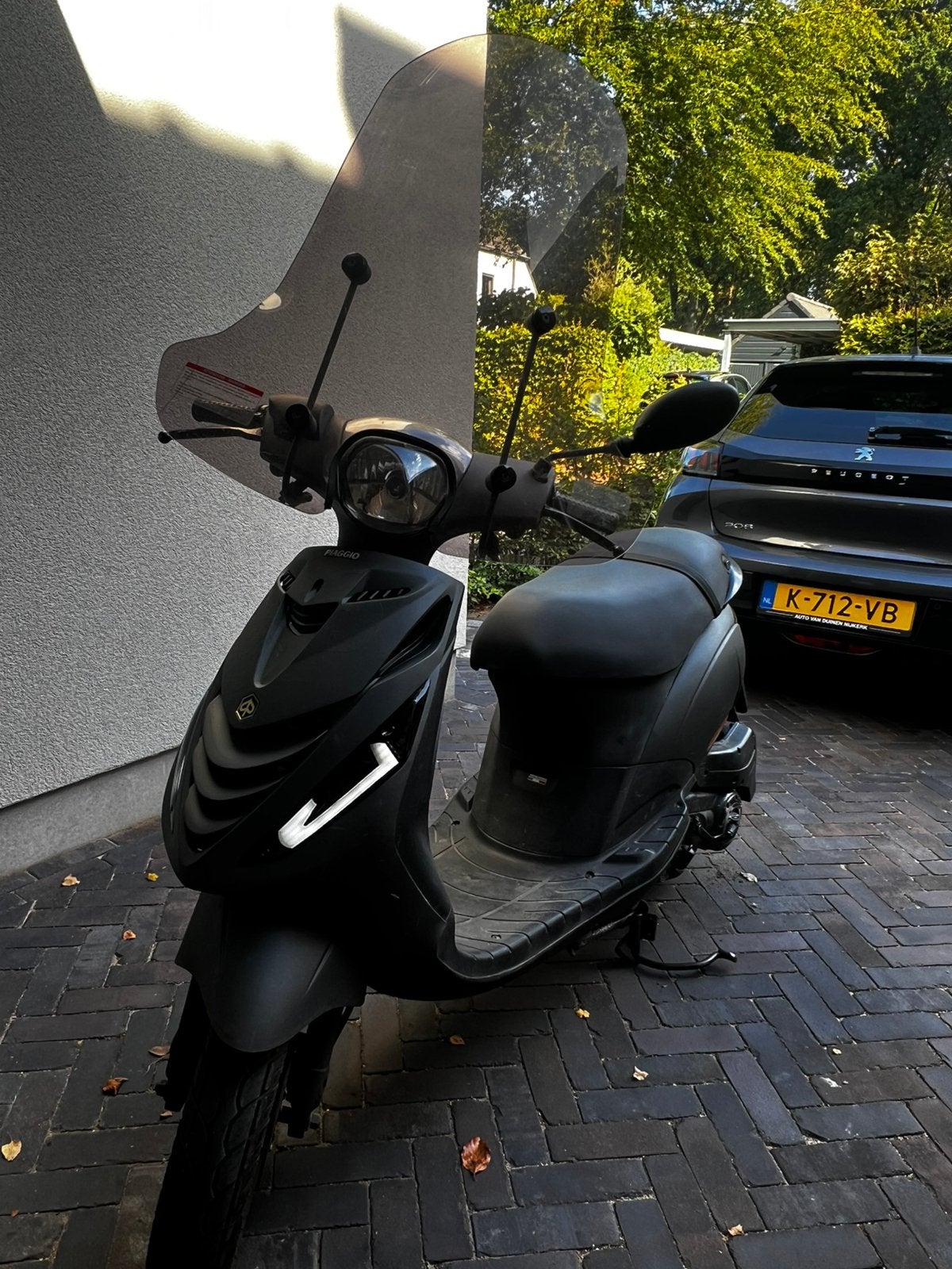 Piaggio Zip 4T 2015 | 16.344km | Blauw kenteken | Windscherm, Fietsen en Brommers, Ophalen, Gebruikt, Zip, Benzine