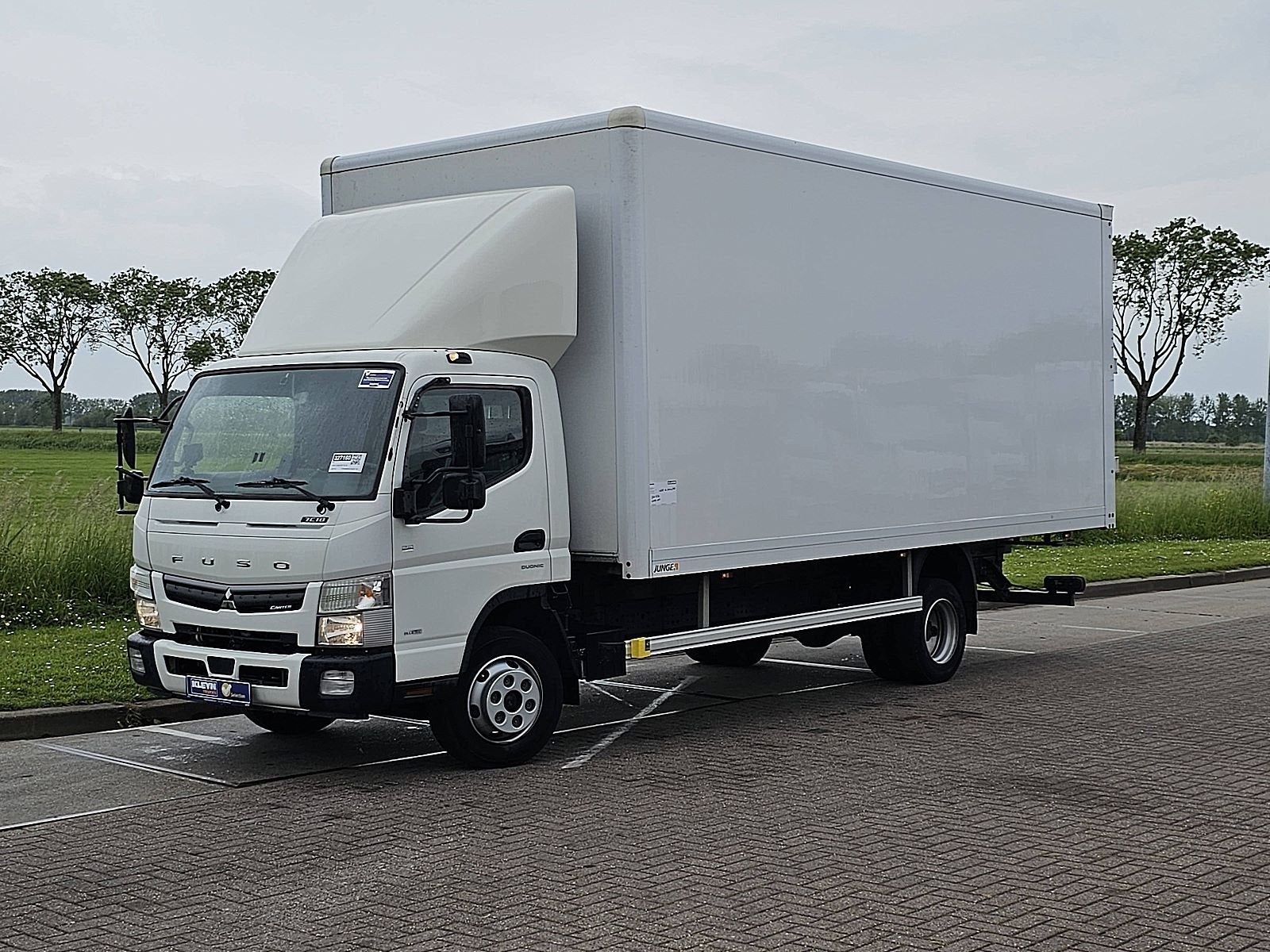 FUSO CANTER 7C18 amt 3 seats airco, Euro 6, Wit, Bedrijf, Diesel