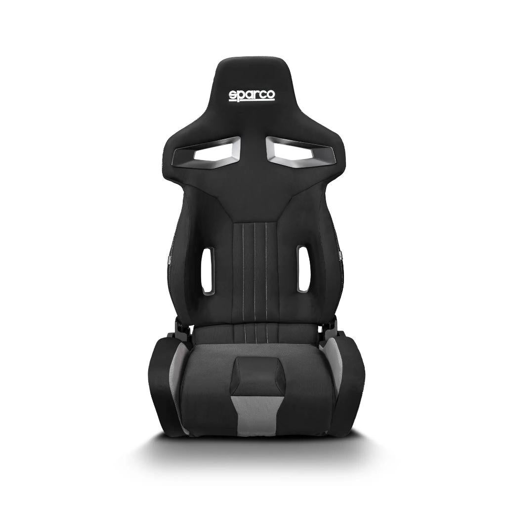 Sparco R333 Zwart Grijs Kuipstoel Sportstoel Racestoel, Ophalen of Verzenden