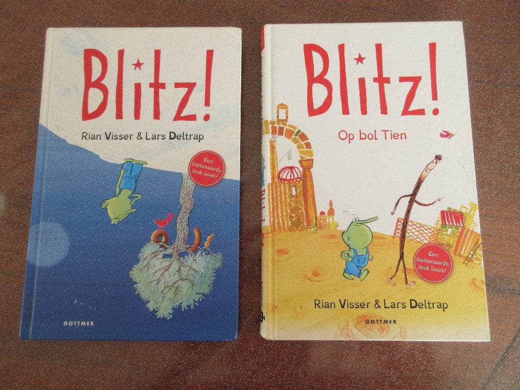 2 x boeken Blitz! Avi E3 - M4  dyslexie, Ophalen of Verzenden, Zo goed als nieuw, Fictie algemeen