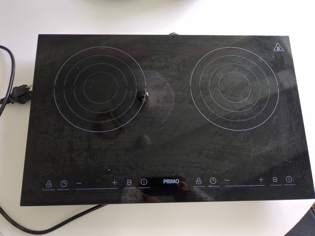 Inductie kookplaat PRIMO, Witgoed en Apparatuur, Ophalen, 3 kookzones of minder, Zo goed als nieuw, Energieklasse A of zuiniger