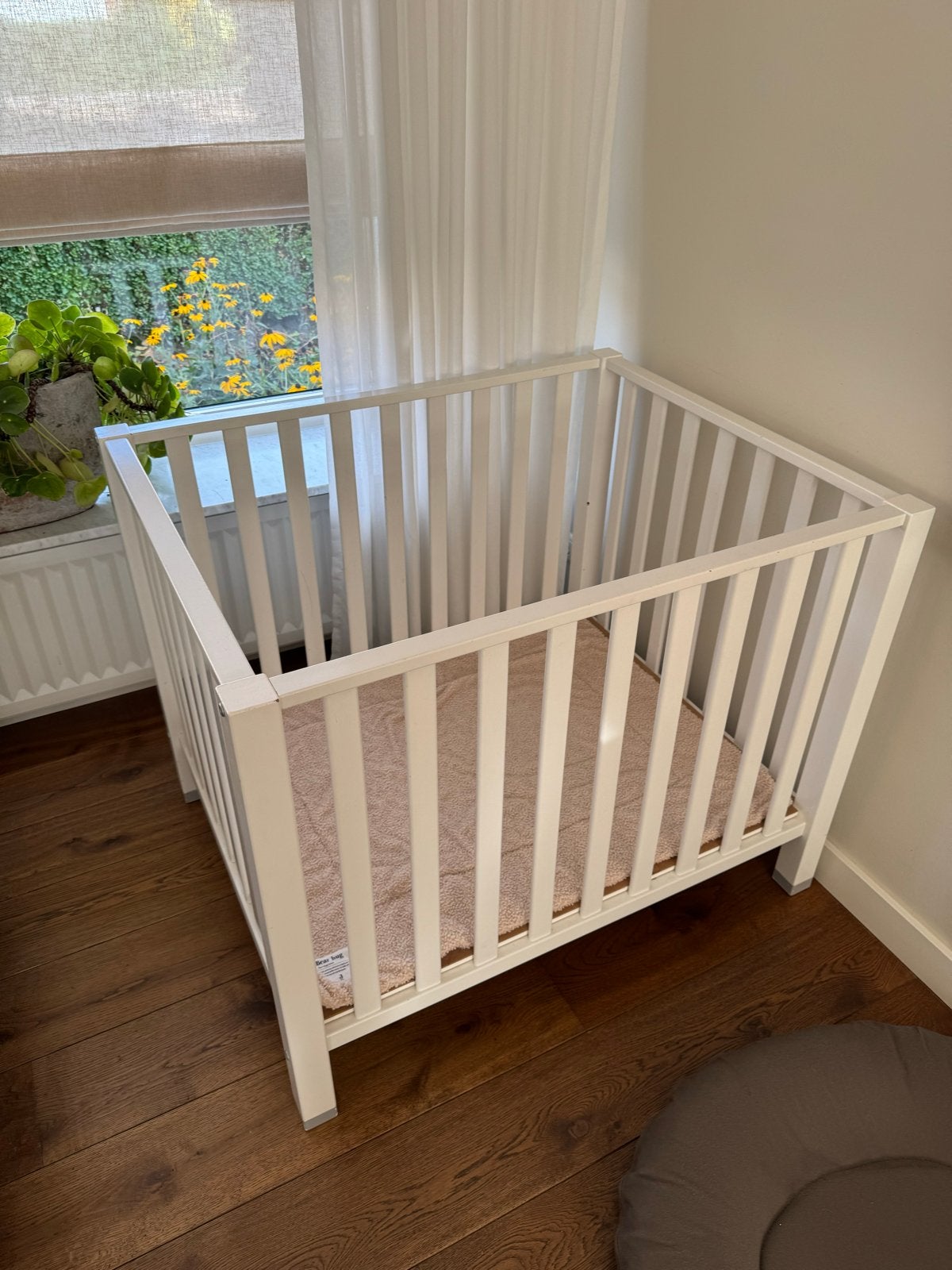 Bopita Box wit - Met Jollein box kleed, Kinderen en Baby's, Ophalen, Gebruikt, Vierkant, Boxkleed