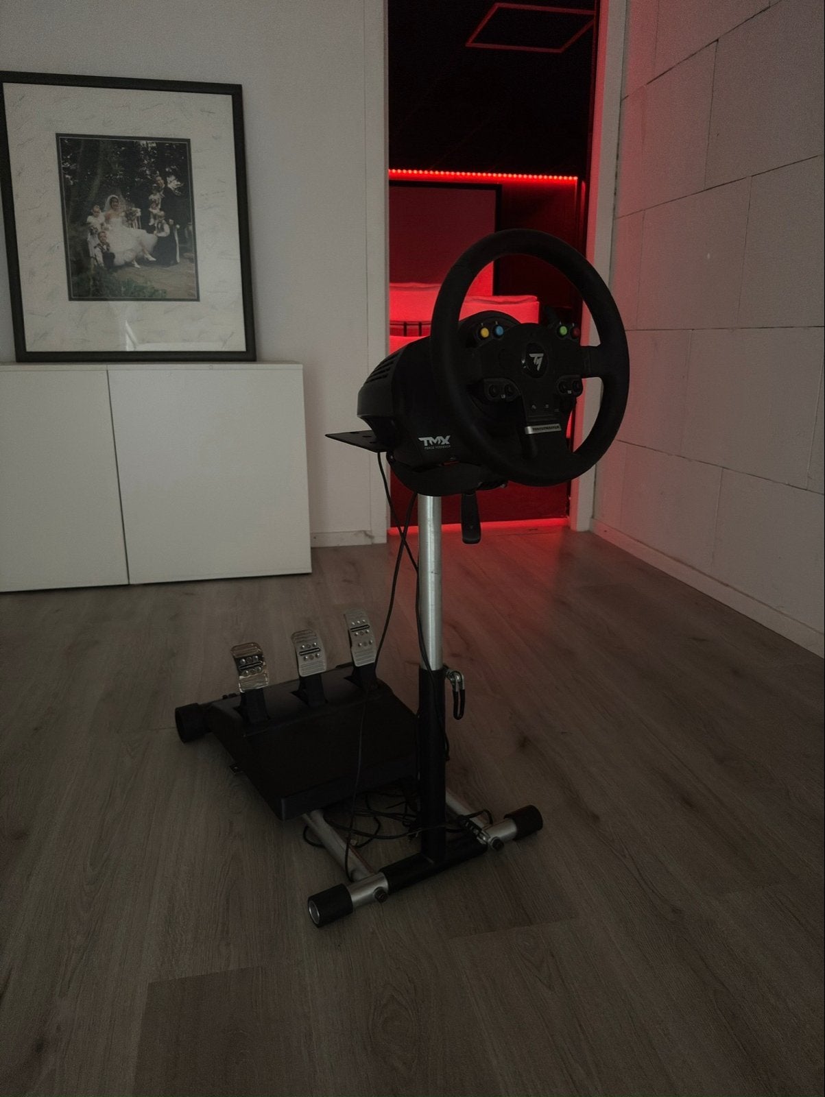 Thrustmaster TMX met T3PA pedalen en Wheel Stand Pro, Spelcomputers en Games, Spelcomputers | Overige Accessoires, Racestuur, Gebruikt