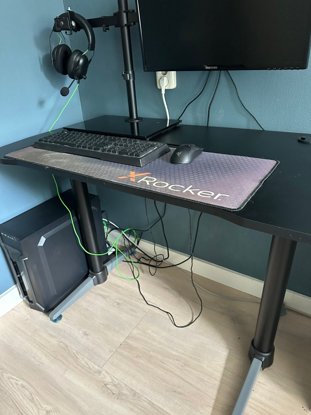 Game bureau 115 cm x 60 cm, Ophalen, Zwart, 115 cm, Zo goed als nieuw