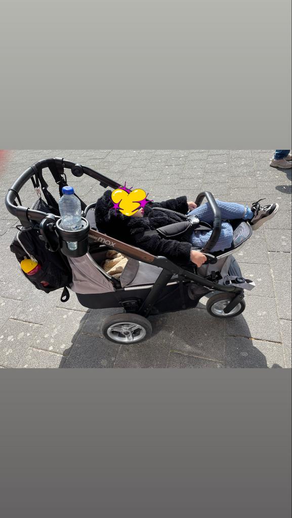 duo kinderwagen oyster max 2, Gebruikt, Duowagen, Ophalen of Verzenden, Kinderwagen