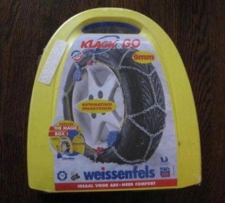 Weissenfeld Klack & Go 9 MM Sneeuwketting Nieuw, Ophalen of Verzenden, Nieuw