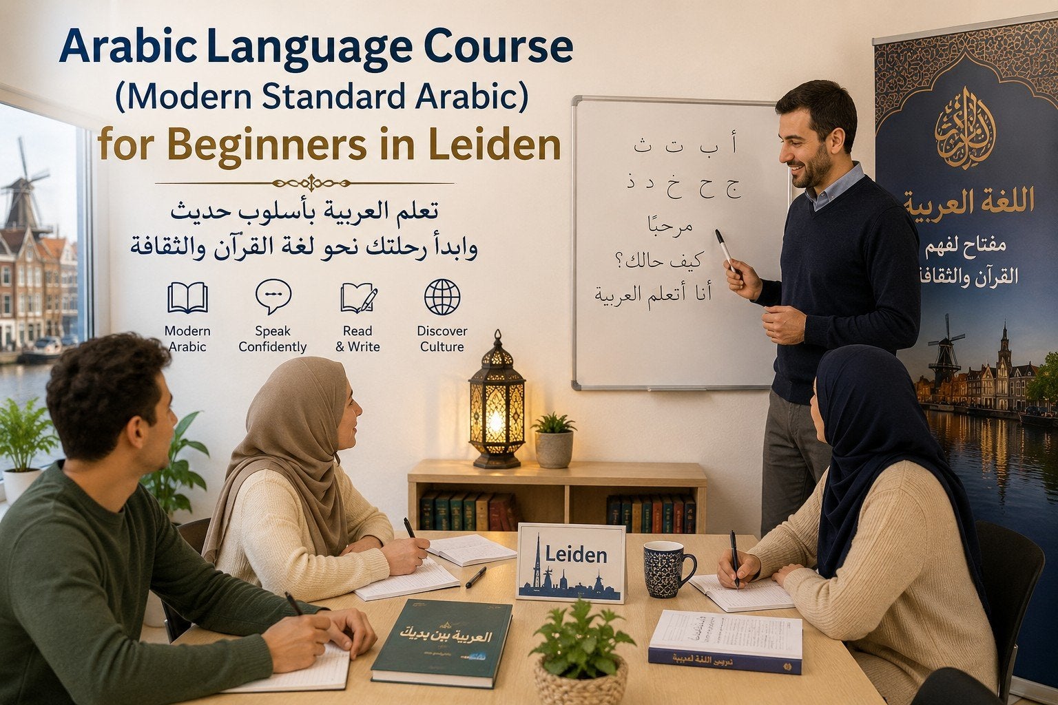 Arabic Language Course (Modern Standard Arabic) for Beginner, Eén persoon
