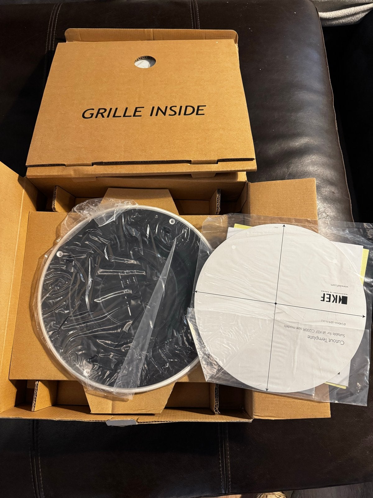 KEF Ci200TRb In-Ceiling Subwoofer - Nieuw in doos, Ophalen, Subwoofer, Nieuw, KEF