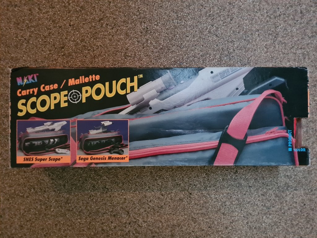 NAKI carry case SCOPE POUCH NEW, Spelcomputers en Games, Games | Nintendo Super NES, 1 speler, Racen en Vliegen, Nieuw, Ophalen of Verzenden