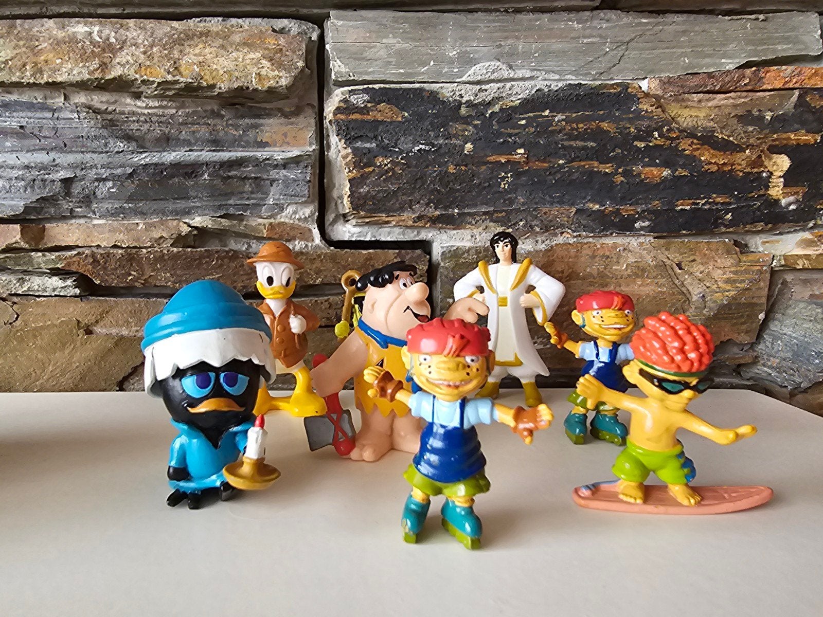 Oude Bullyland Plastoy Disney poppetjes, Ophalen, Gebruikt