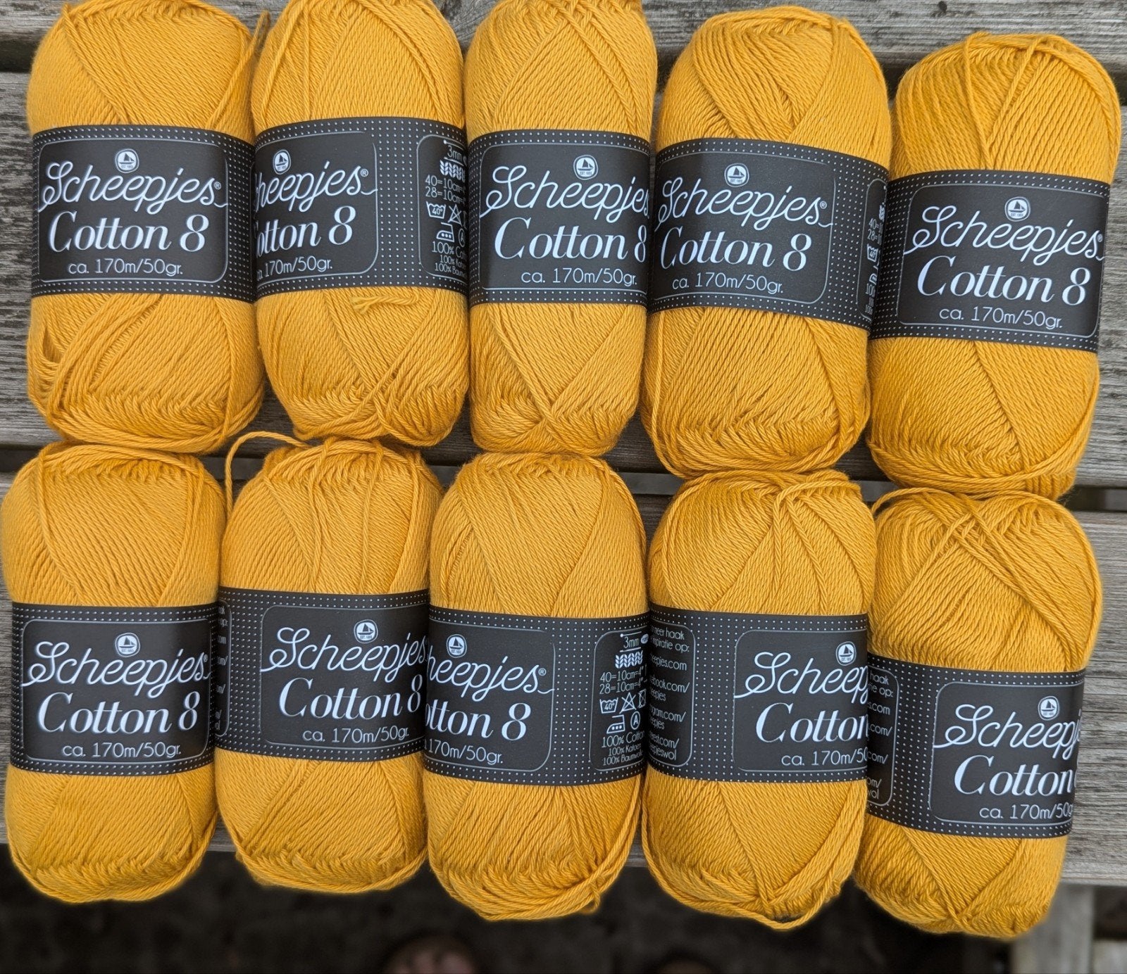 Scheepjes Cotton 8. Pakket van 10 bollen voor €12.50, Info@scheepjes.com, Breien of Haken, Nieuw, Ophalen of Verzenden