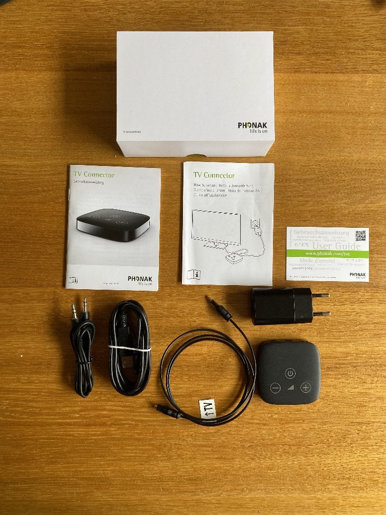 Phonak TV Connector voor hoortoestellen, Ophalen of Verzenden, Zo goed als nieuw