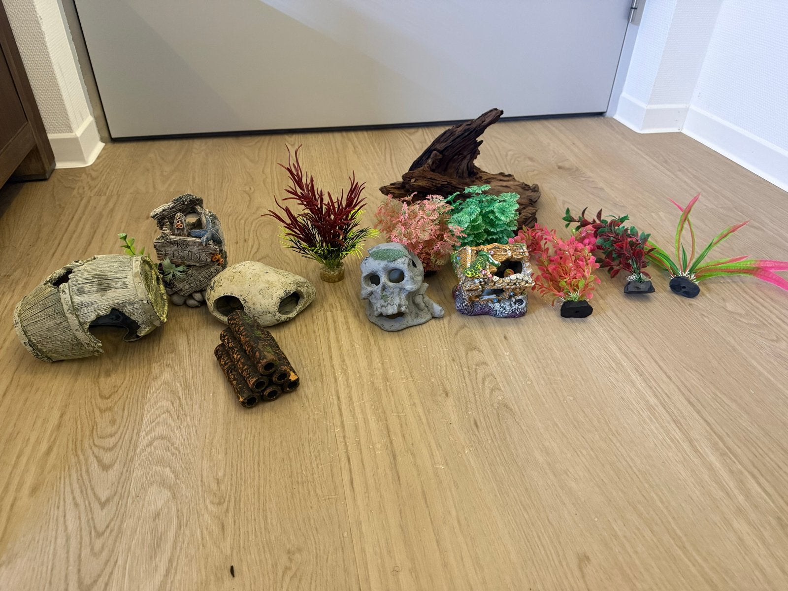 Aquarium ornamenten decoratie., Ophalen of Verzenden, Gebruikt