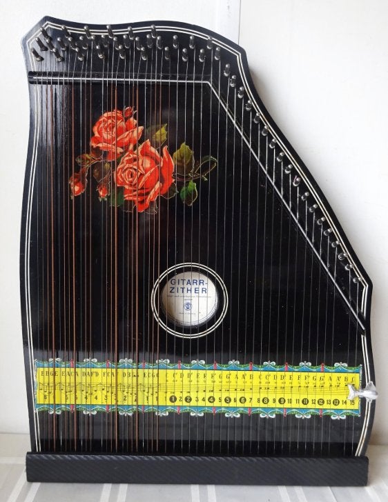Alpine zither (harp zither), Ophalen of Verzenden, Zo goed als nieuw
