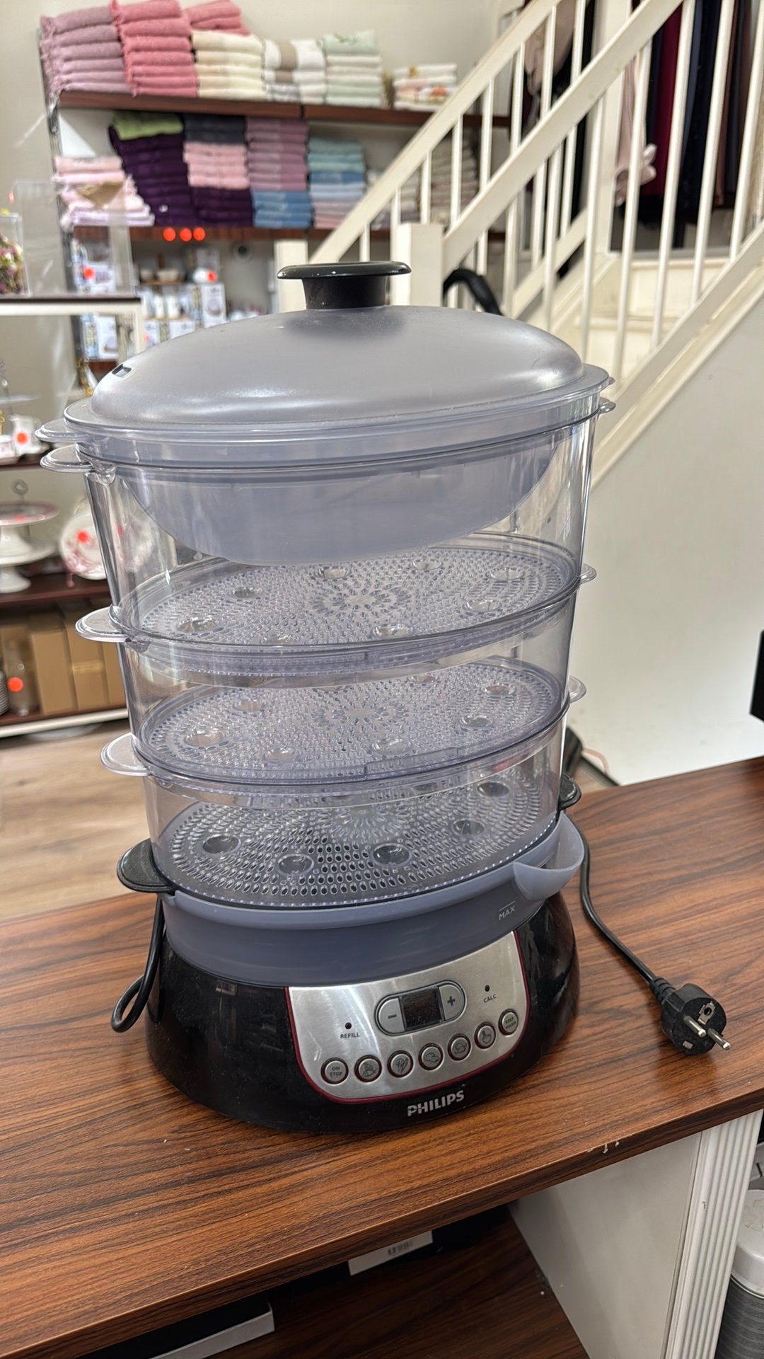 stoomkoker is de Philips Pure Essentials Collection HD9140, Ophalen of Verzenden, Gebruikt