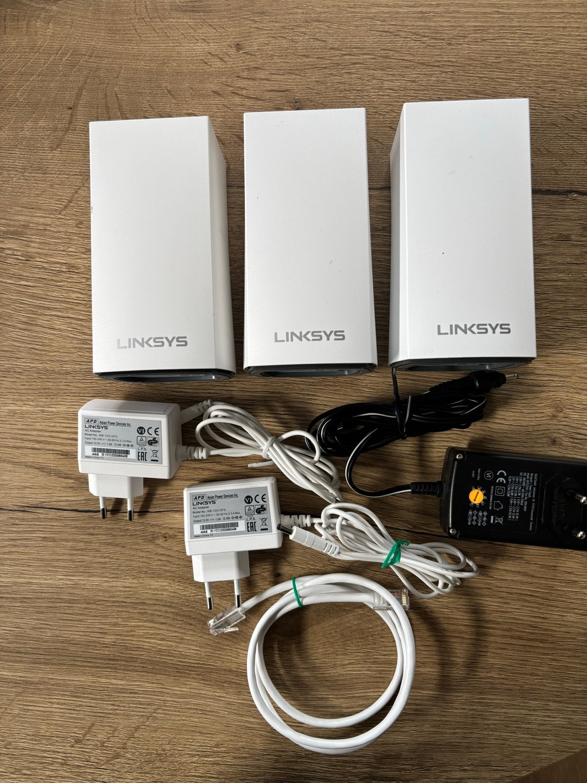 Linksys Velop WHW01 Wifi Mesh Router - 3 stuks, Computers en Software, Ophalen of Verzenden, Gebruikt, Router