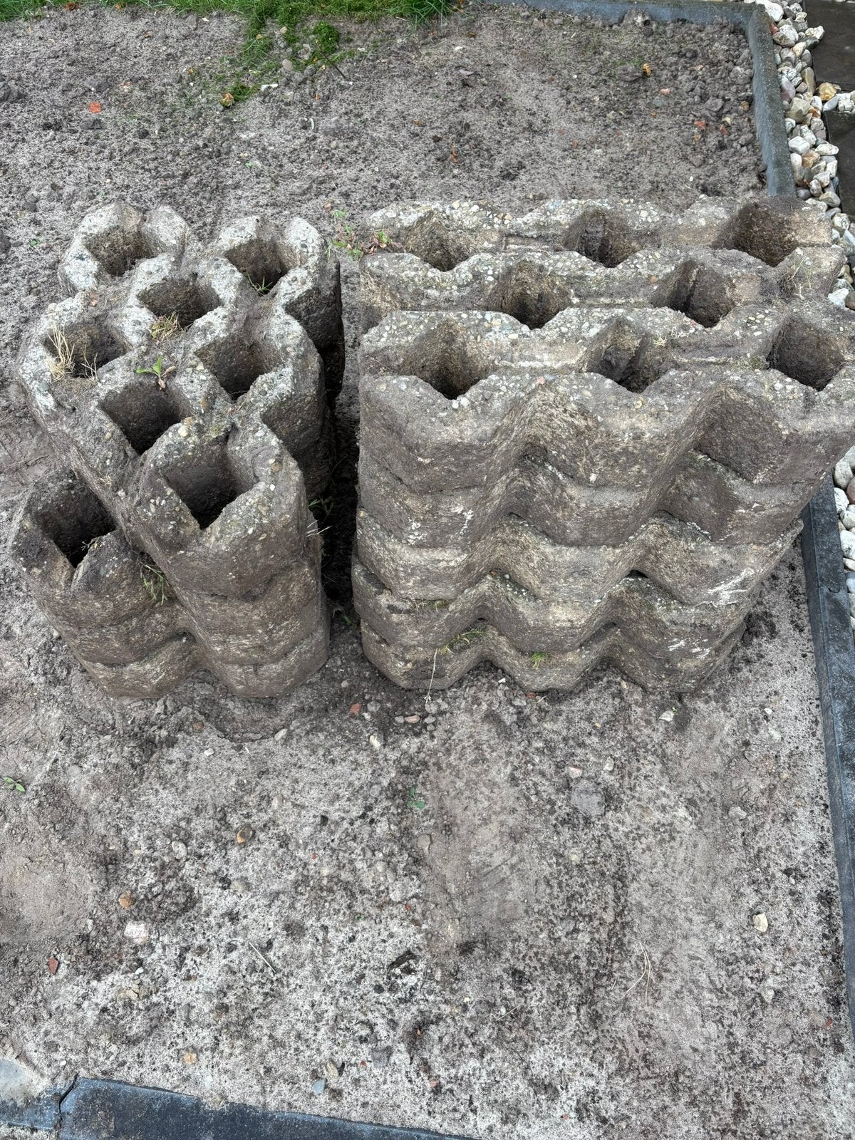 Grastegels, Ophalen, Gebruikt, Beton, Overige typen