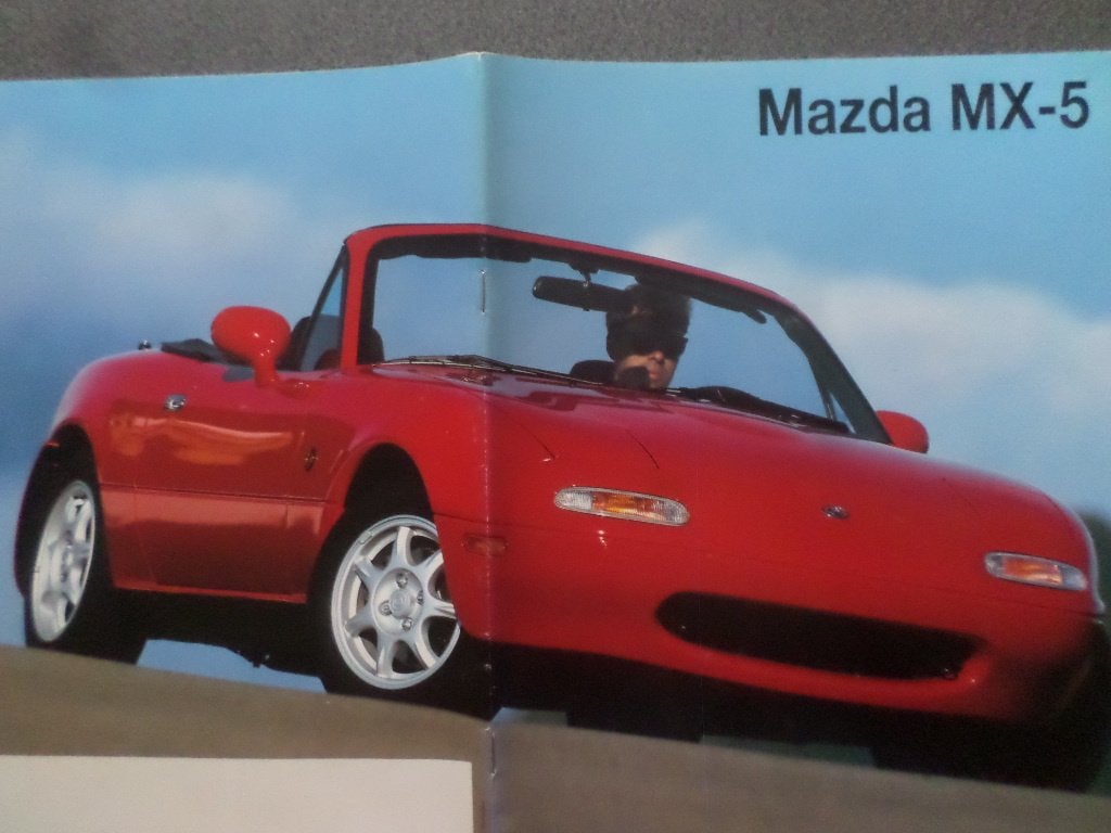 Mazda MX+5 NA 1993 Brochure, Boeken, Ophalen of Verzenden, Zo goed als nieuw, Mazda